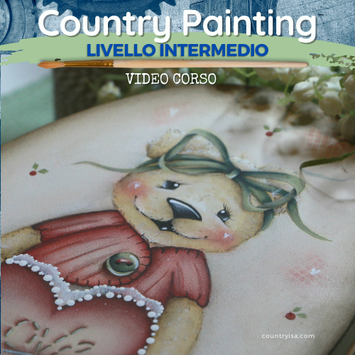 Love me bear -Video Corso di Country Painting